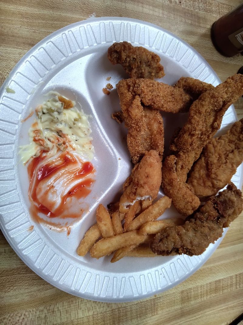 Salad Bar, Coleslaw, and Sauces That Steal the Show