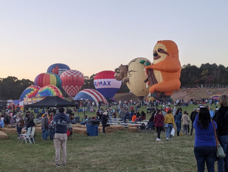 Shopping For Festival Finds And Balloon Keepsakes