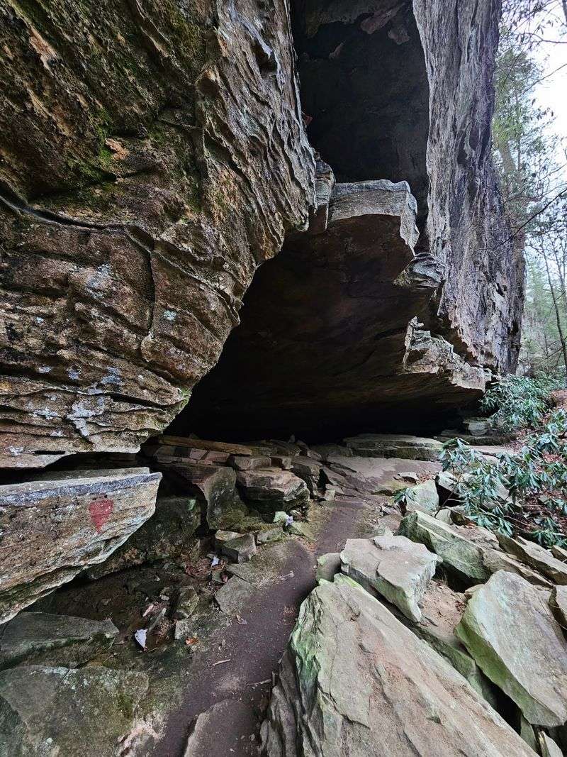Slave Falls and Needle Arch Trail, Big South Fork Slave Falls and Needle Arch Trail, Big South Fork
