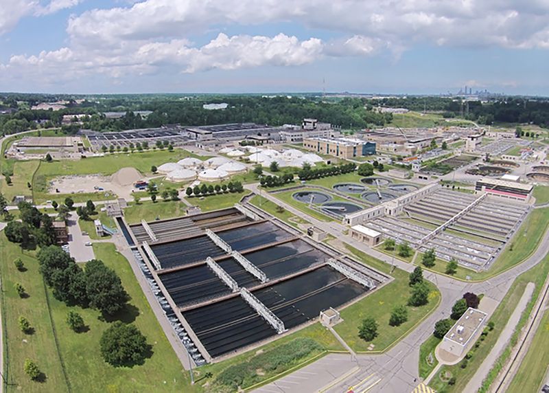 Southerly Wastewater Treatment Plant in Cleveland, Cuyahoga County