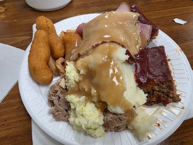 Southern Cooking Piled High on the Plate