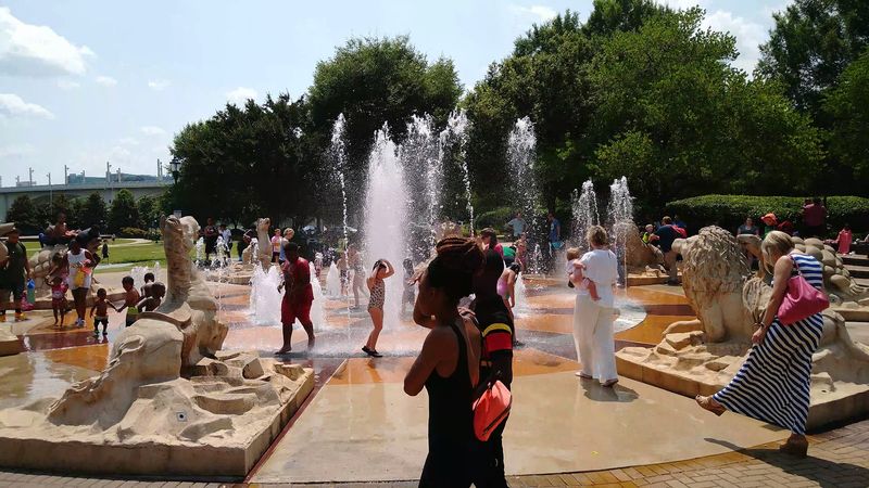 Splash and Play at Coolidge Park in Chattanooga
