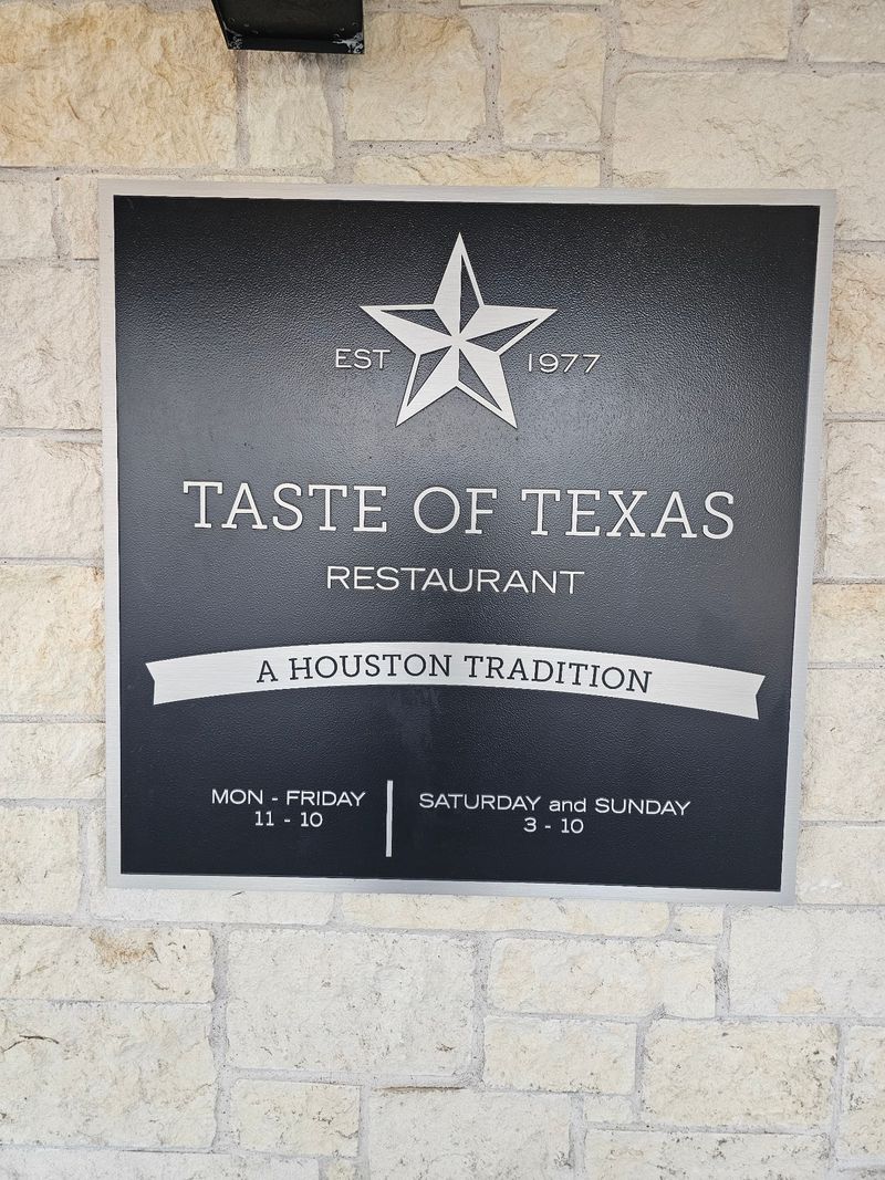 Taste of Texas (Houston) Taste of Texas (Houston)