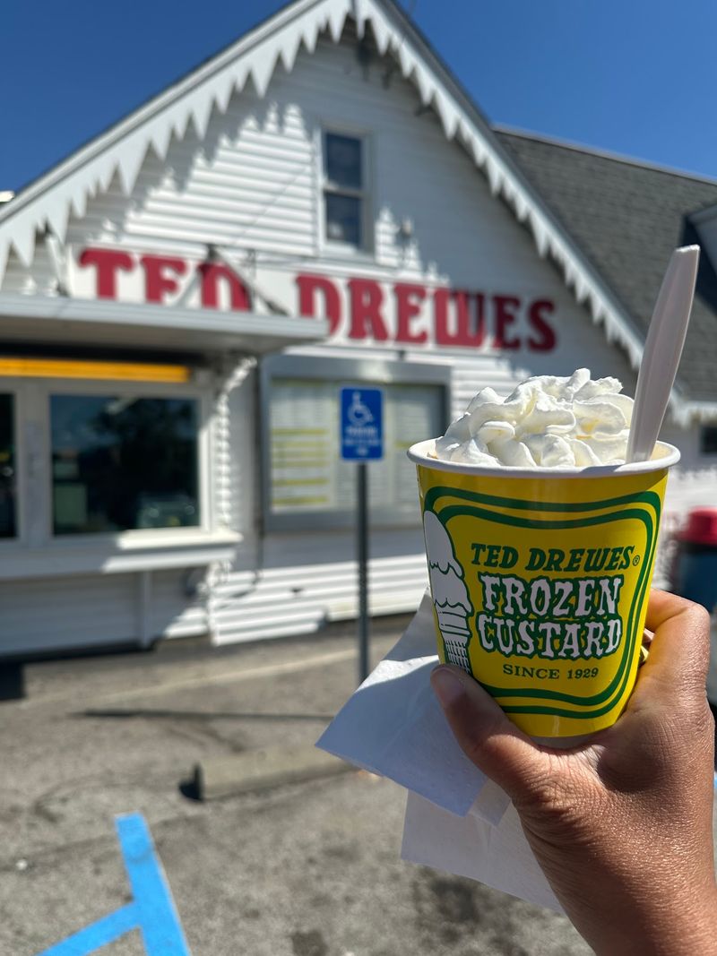 Ted Drewes Frozen Custard - A Concrete Ted Drewes Frozen Custard - A Concrete