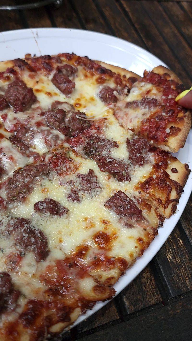 That Famous Thin-Crust Pizza