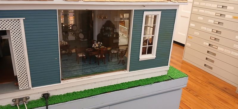 The Charming Calvert Dollhouse Display
