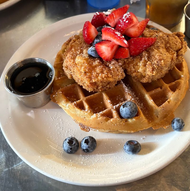 The Chicken and Waffles Are the Dish You Don't Want to Miss The Chicken and Waffles Are the Dish You Don't Want to Miss