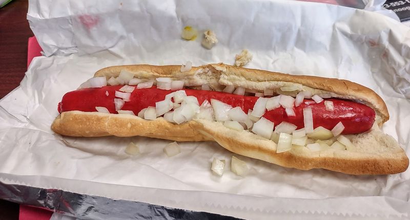 The Foot-Long Hot Dogs That Made the Place Famous The Foot-Long Hot Dogs That Made the Place Famous