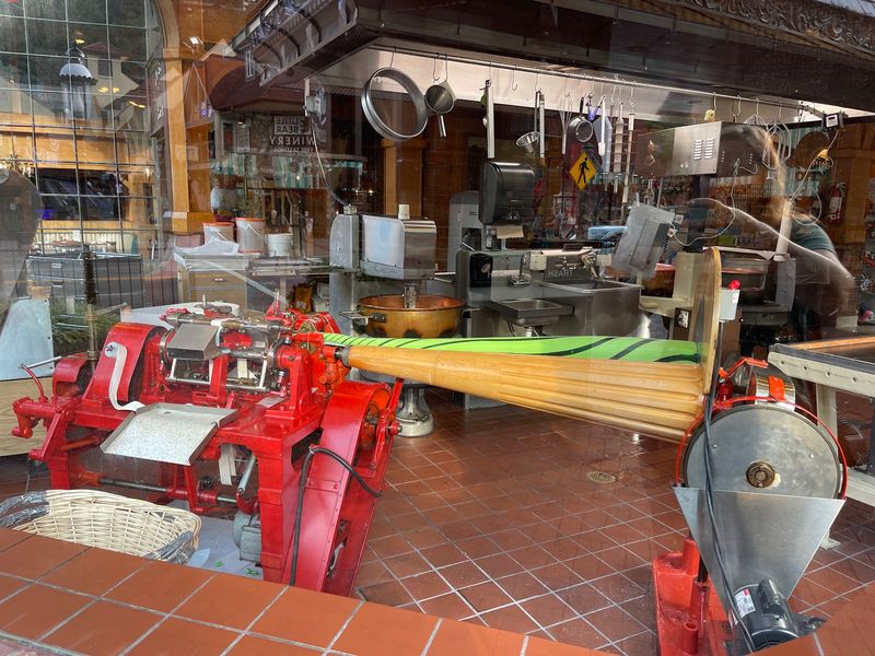 The Front Window Gives You a Peek at the Taffy-Making Magic The Front Window Gives You a Peek at the Taffy-Making Magic