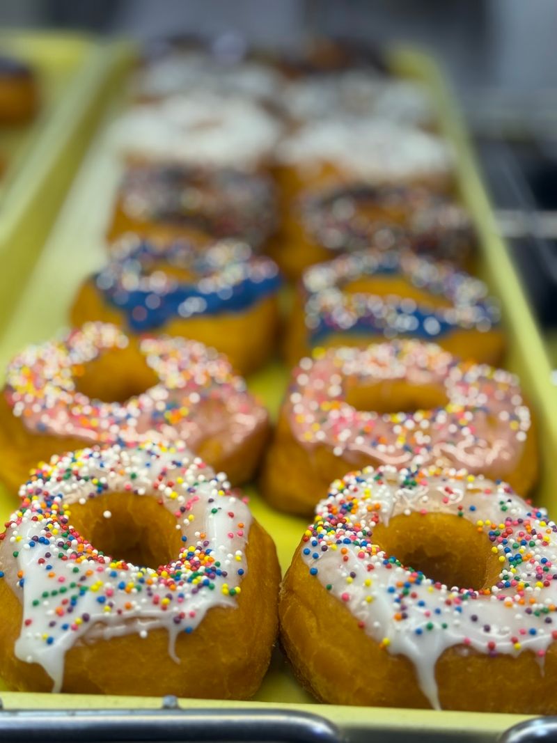 The Legendary Blueberry Cake Donuts