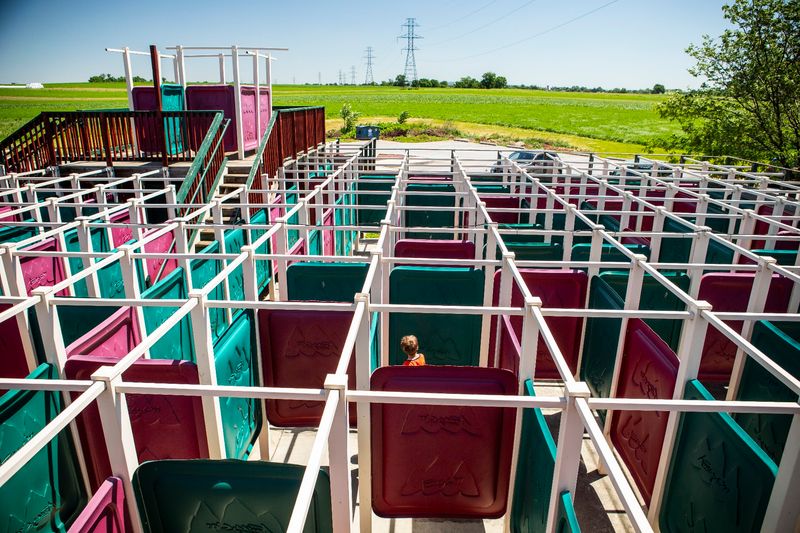 The Maze Brings Out Everyone’s Competitive Side The Maze Brings Out Everyone’s Competitive Side