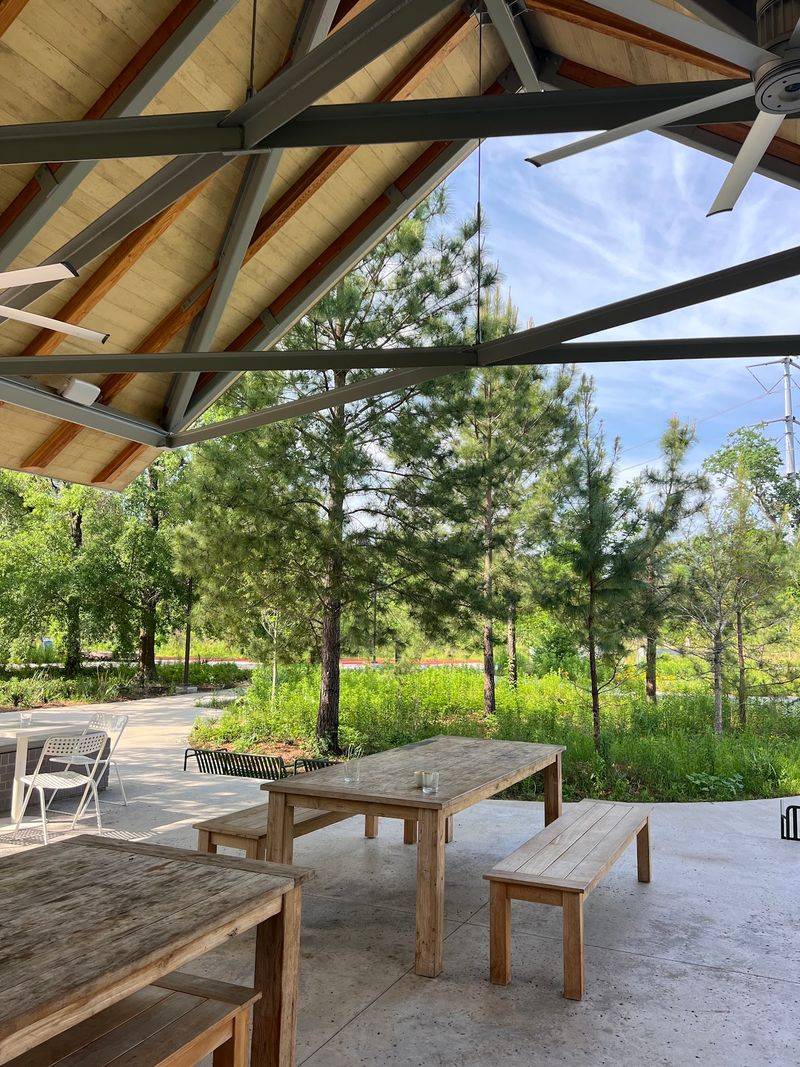 The Memorial Park Location Puts You Right in Nature