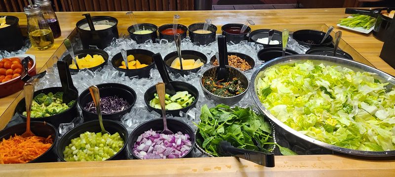 The Salad Bar Has Become Part of the Tradition The Salad Bar Has Become Part of the Tradition