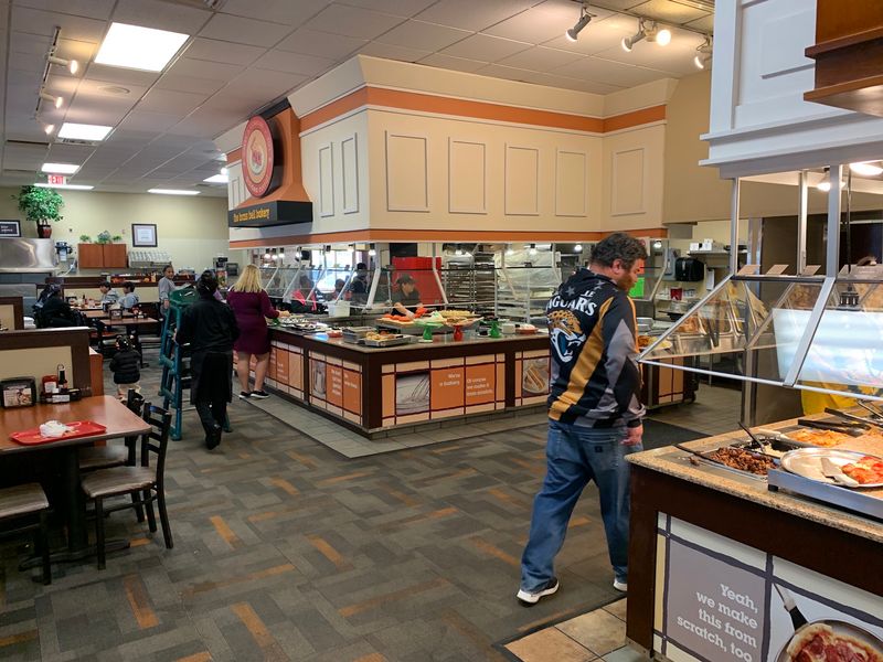 The Salad Bar and Dessert Station Are Next Level