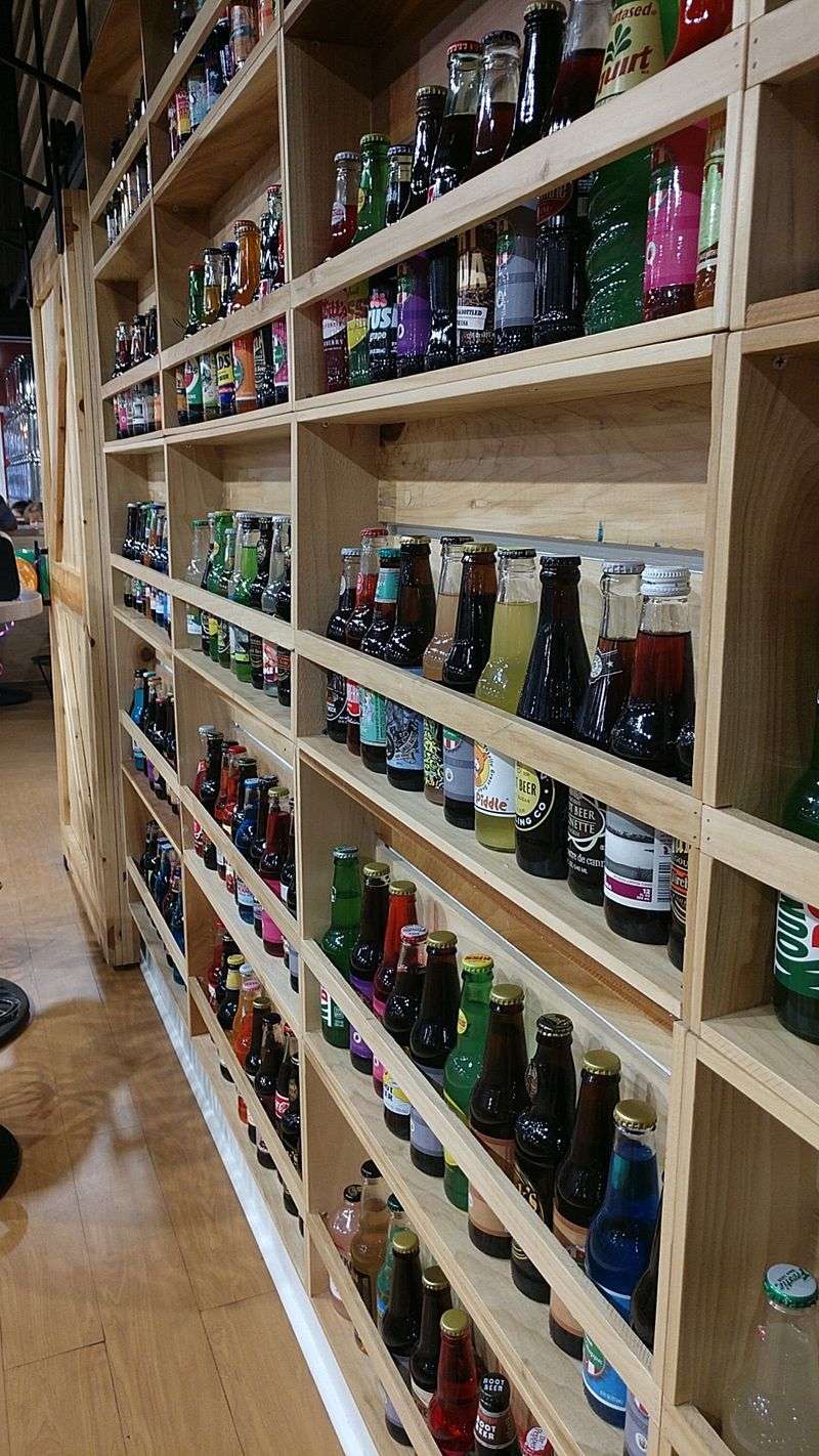 The Soda Selection Adds Extra Fun