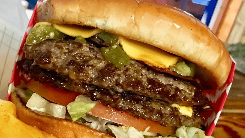 The Superman Burger for Big Appetites The Superman Burger for Big Appetites