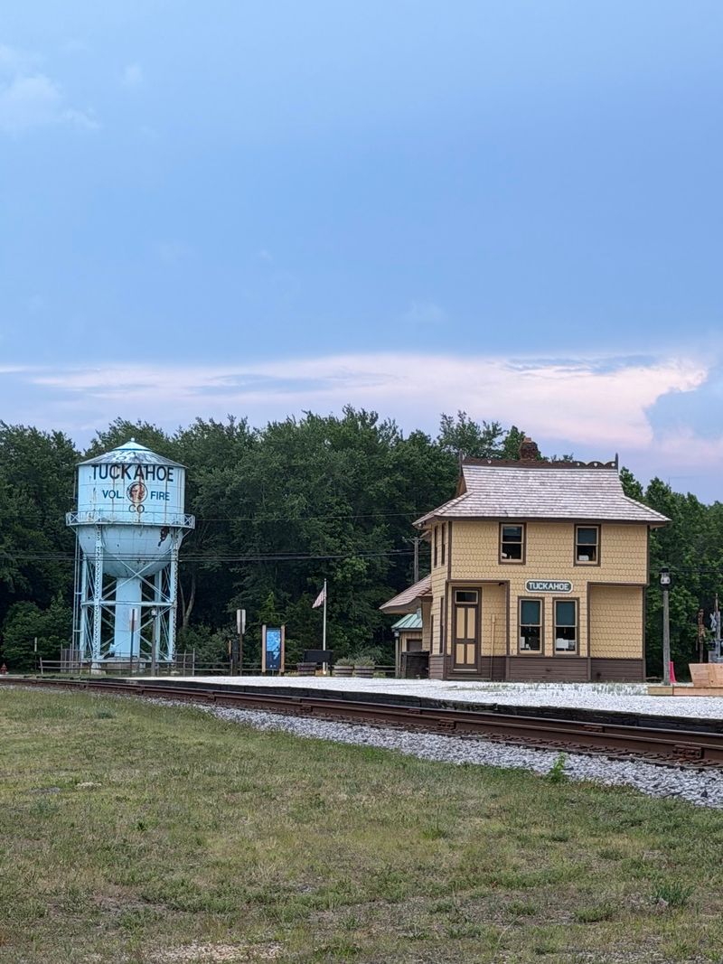 The Tracks Wind Through the Quiet South Jersey Countryside