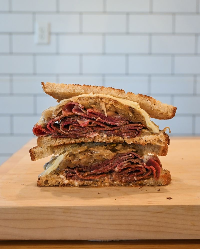The Turkey Pastrami Rachel The Turkey Pastrami Rachel