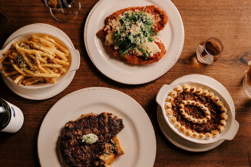 There's Plenty Here Beyond Steak for a Complete Dinner There's Plenty Here Beyond Steak for a Complete Dinner