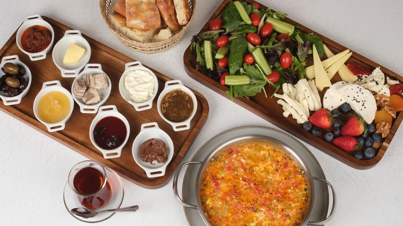 Turkish Breakfast and Homemade Desserts Complete the Feast Turkish Breakfast and Homemade Desserts Complete the Feast