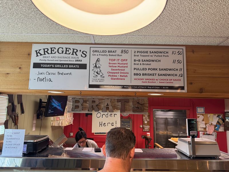 Kreger's Brat & Sausage Haus in Naperville Kreger's Brat & Sausage Haus in Naperville