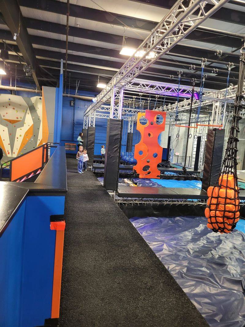 Climb, Zip and Swing Through the Sky Course