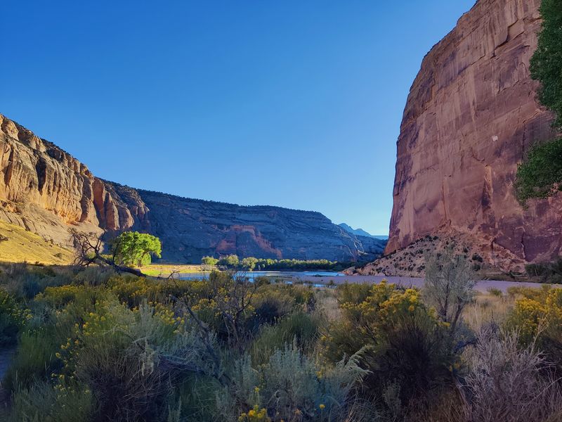 Echo Park Campground (Dinosaur National Monument) Echo Park Campground (Dinosaur National Monument)