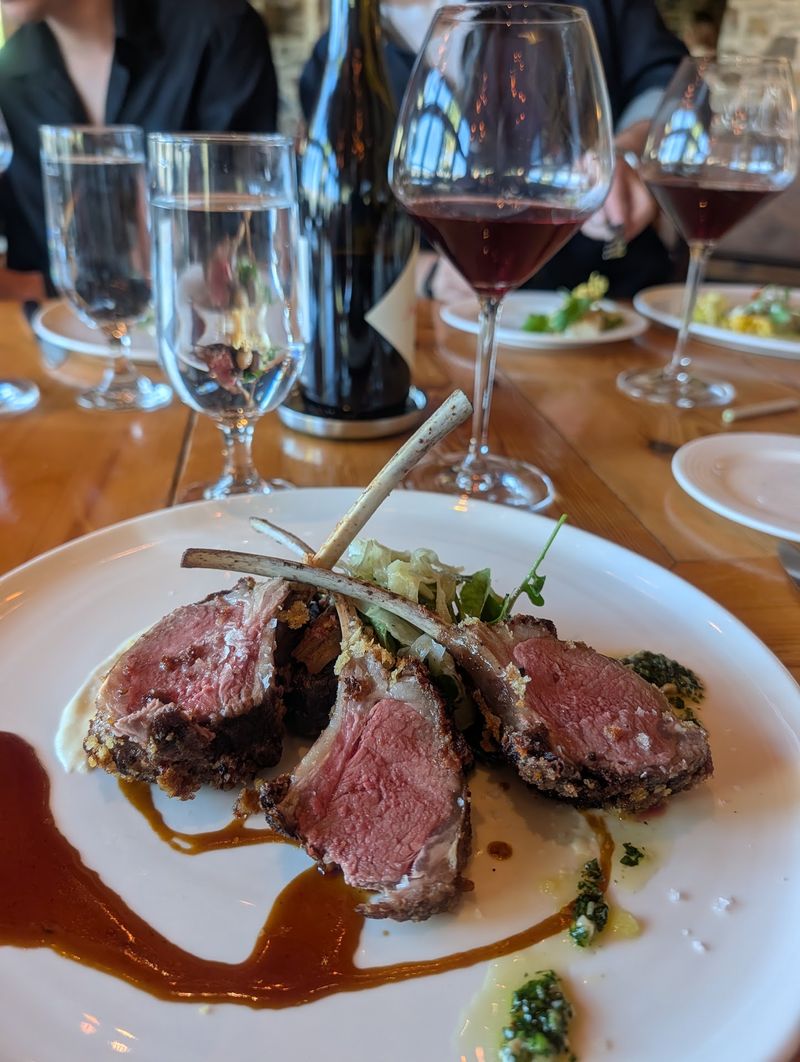 The Menu Gives the View Real Competition