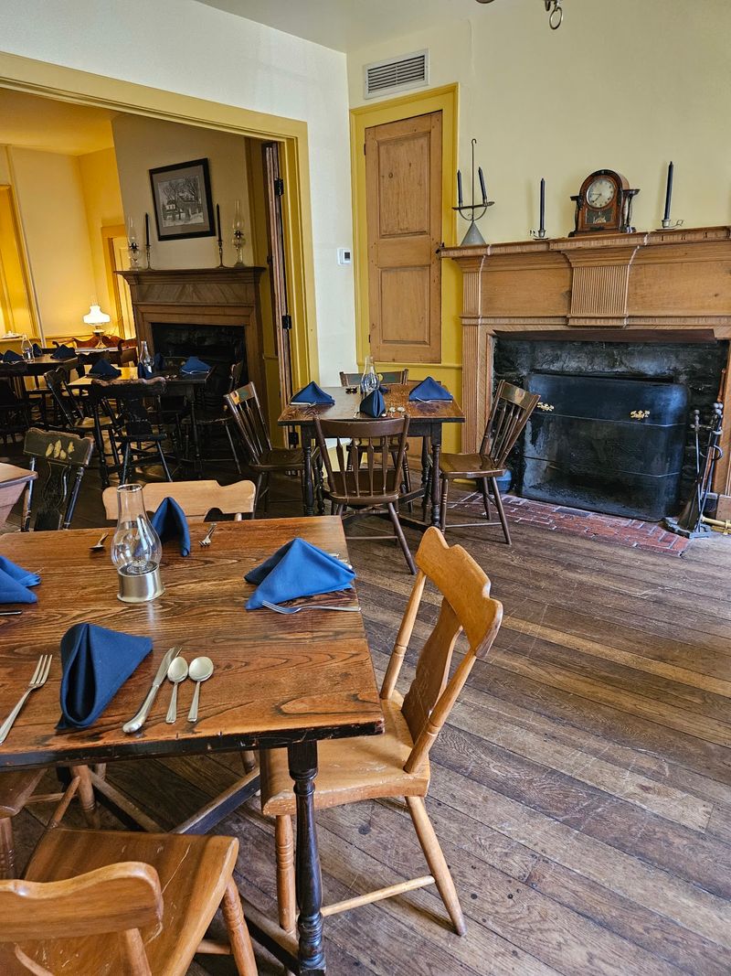 Victorian Charm in a Casual Bar and Dining Room Victorian Charm in a Casual Bar and Dining Room
