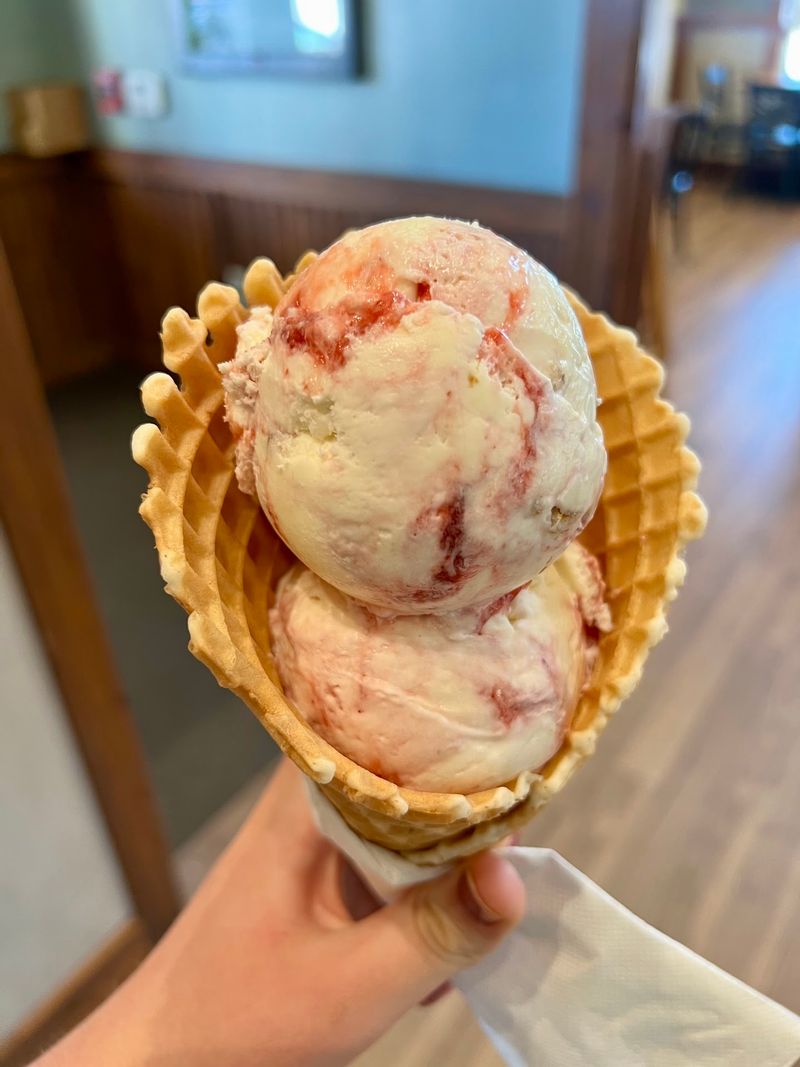 Waffle Cones Baked Fresh on Site