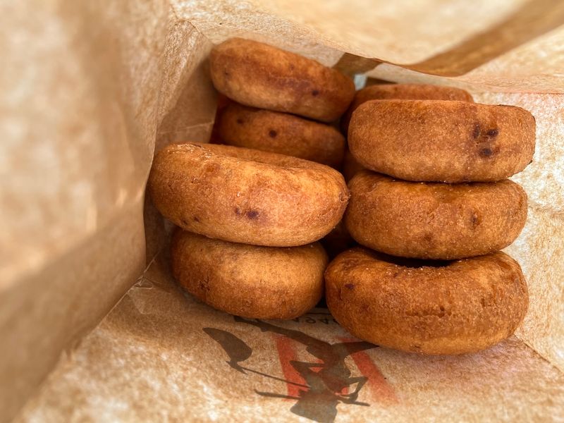 Warm Donuts Waiting by the Cider Mill Warm Donuts Waiting by the Cider Mill