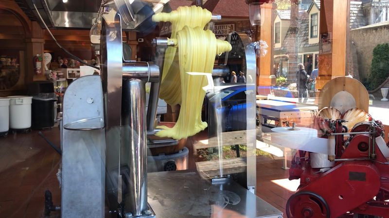 Watch as Warm Candy Is Pulled, Stretched, and Cut Watch as Warm Candy Is Pulled, Stretched, and Cut