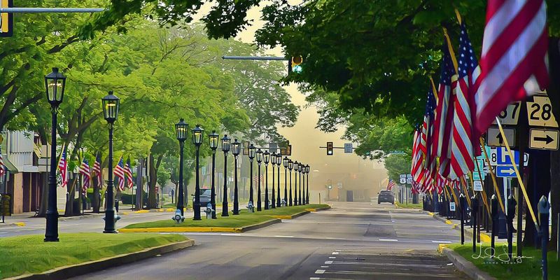 Wellsboro: Lamps, Shops, and Canyon Days