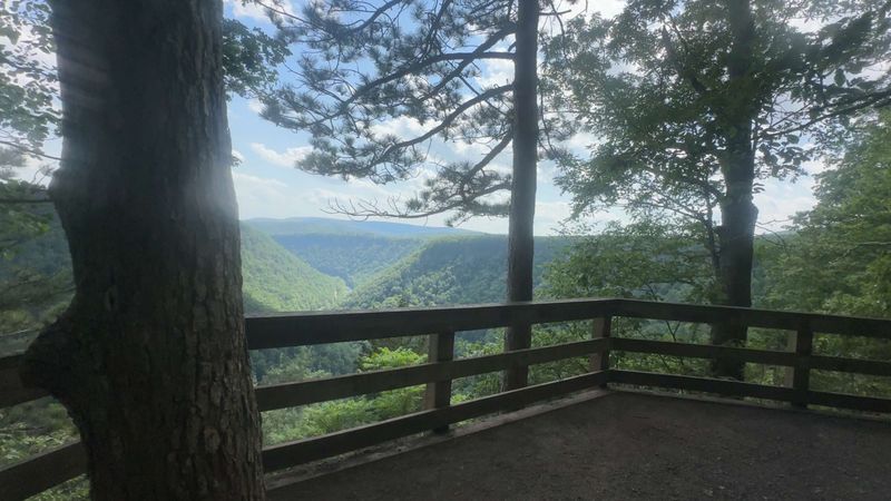 West Rim Trail Northern Terminus, Wellsboro, PA West Rim Trail Northern Terminus, Wellsboro, PA
