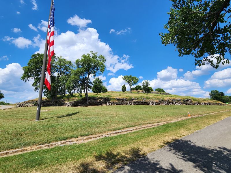 What Visitors Can See at Fort Negley Today What Visitors Can See at Fort Negley Today