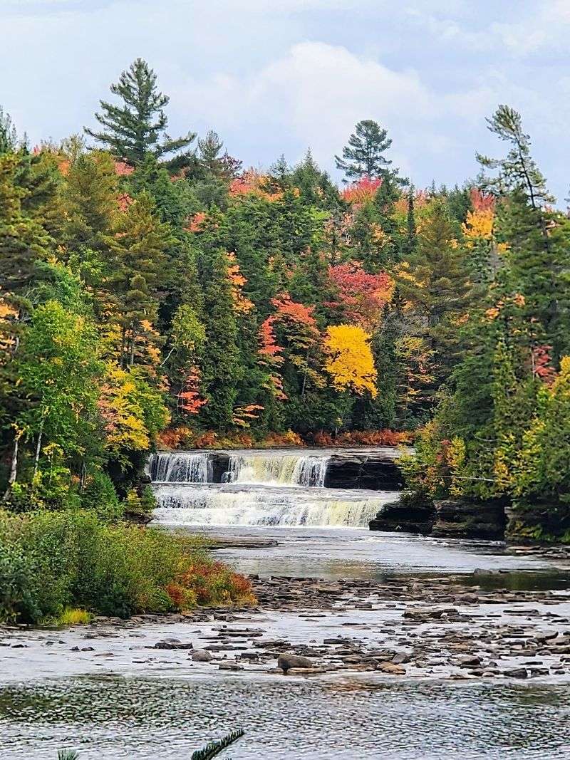Why the Lower Falls Fit a Harvest Weekend So Well Why the Lower Falls Fit a Harvest Weekend So Well