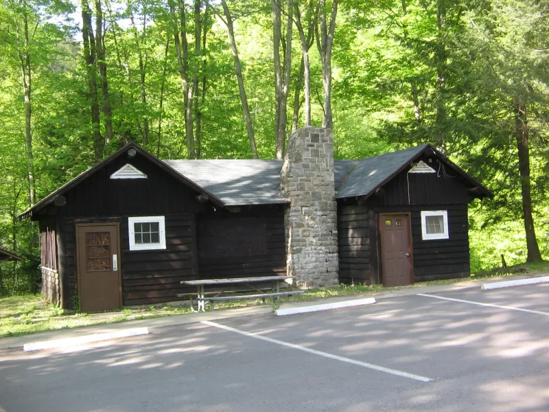 Worlds End State Park Rustic Cabins, Forksville