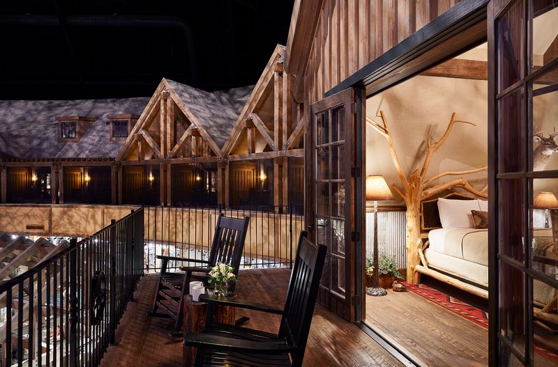 Interior Balcony Rooms Create A Theater Box Experience