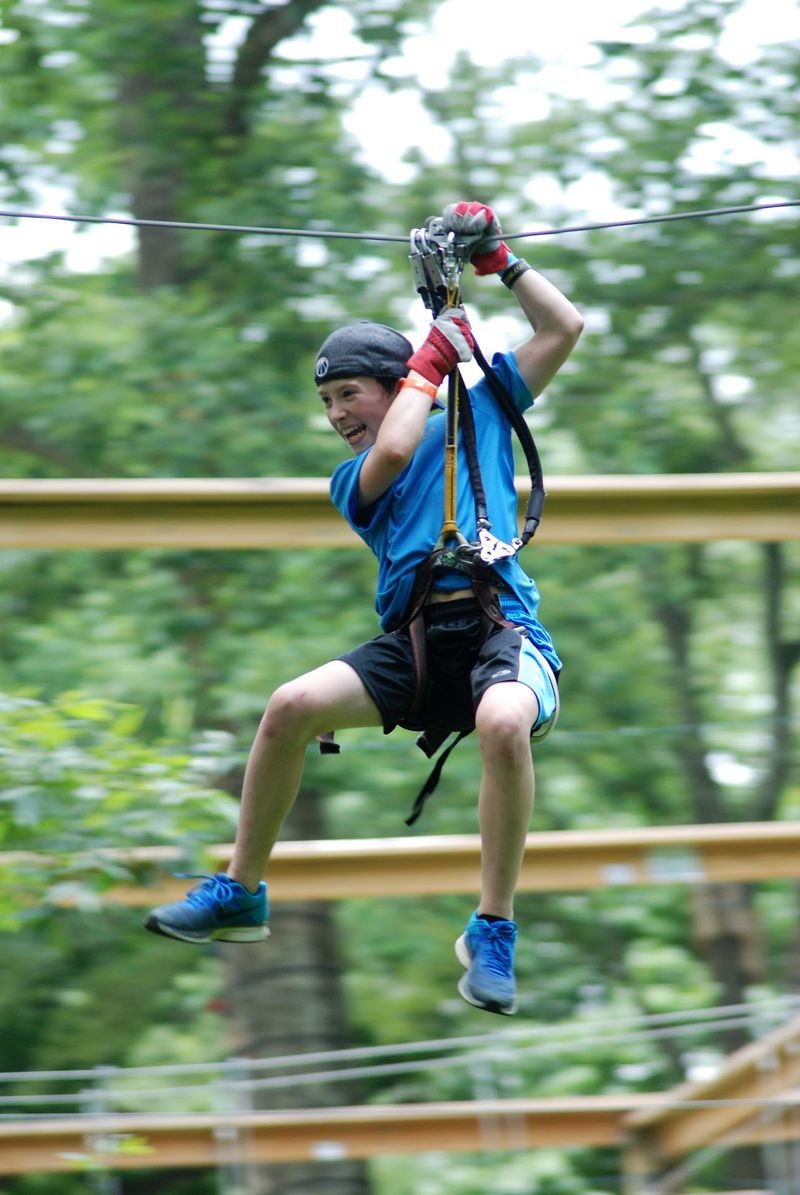 Zip Lines Bring the Fastest Fun in the Park