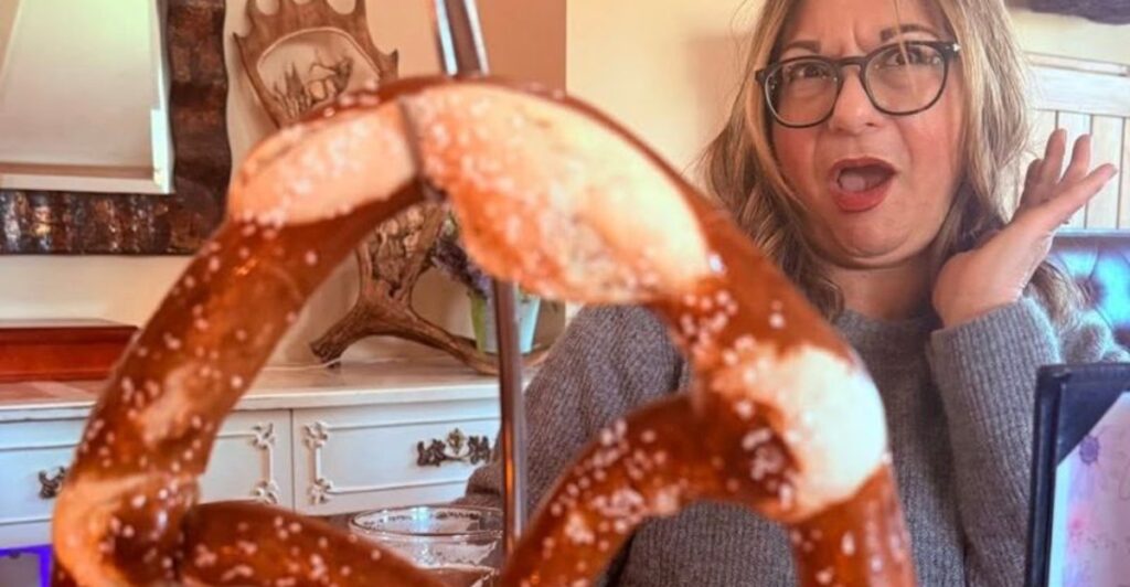 A Giant Bavarian Pretzel Steals the Show at This Cozy New Jersey Restaurant