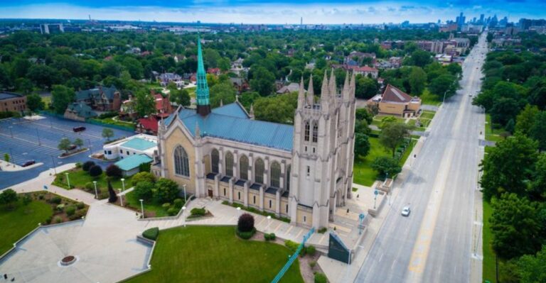 A Pope’s Chair And Hidden Lourdes Grotto Await Inside This Michigan Cathedral
