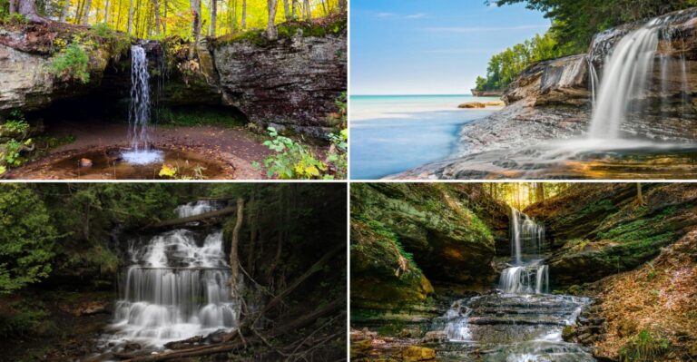 Add These 13 Stunning Michigan Waterfalls To Your Pictured Rocks Adventure