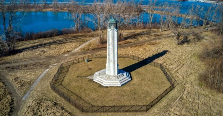 America’s Only All-Marble Lighthouse Still Watches Freighters Pass In Michigan
