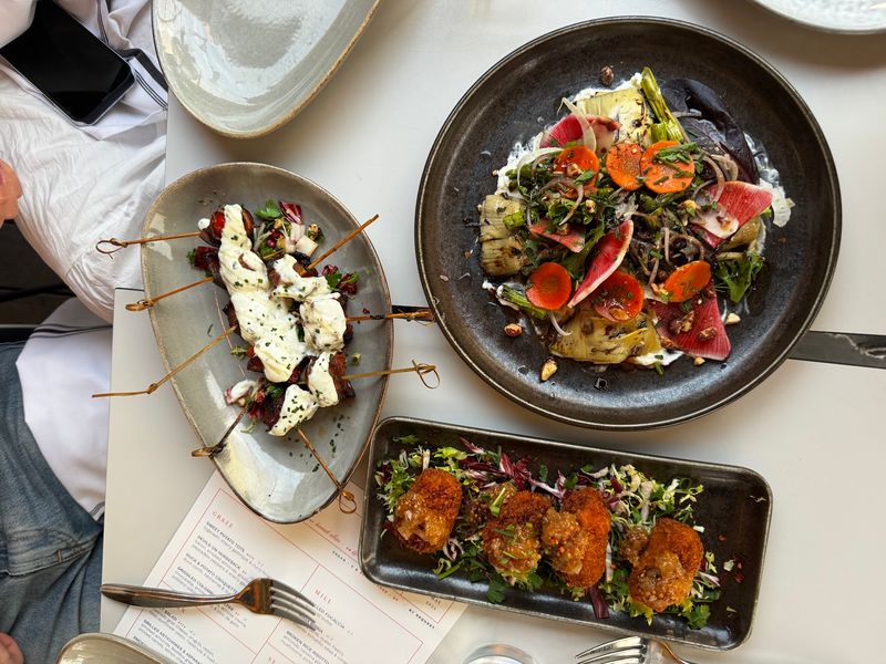 Small Plates Keep The Table Busy
