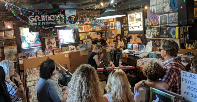 Coffee And Vinyl Come Together At This Laid-Back Nashville, Tennessee Hangout