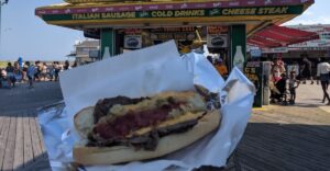 Come for the Boardwalk, Stay for the Cheesesteak at This New Jersey Stand