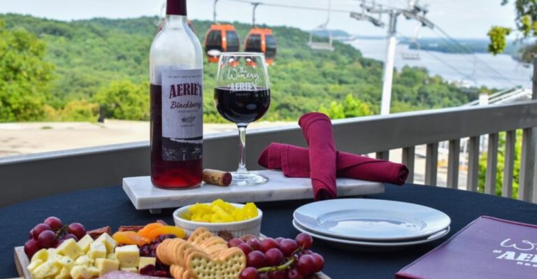 Deep in the Illinois Countryside Near Grafton Sits a Scenic Winery Worth the Drive for the Views