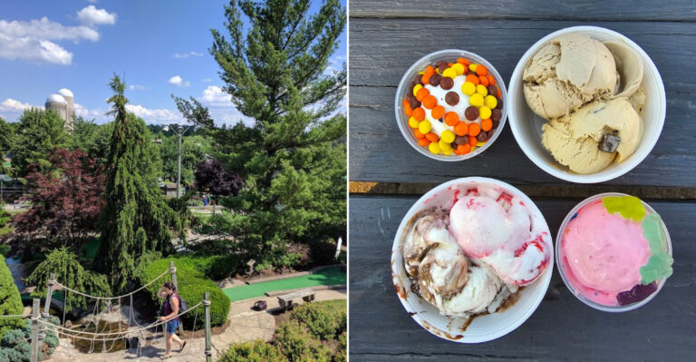 Families Gather At This Pennsylvania Ice Cream Farm Where Cows Live Right Next Door