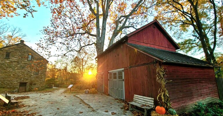 Grab A Table At This Pennsylvania Restaurant Set Inside A Working Grist Mill