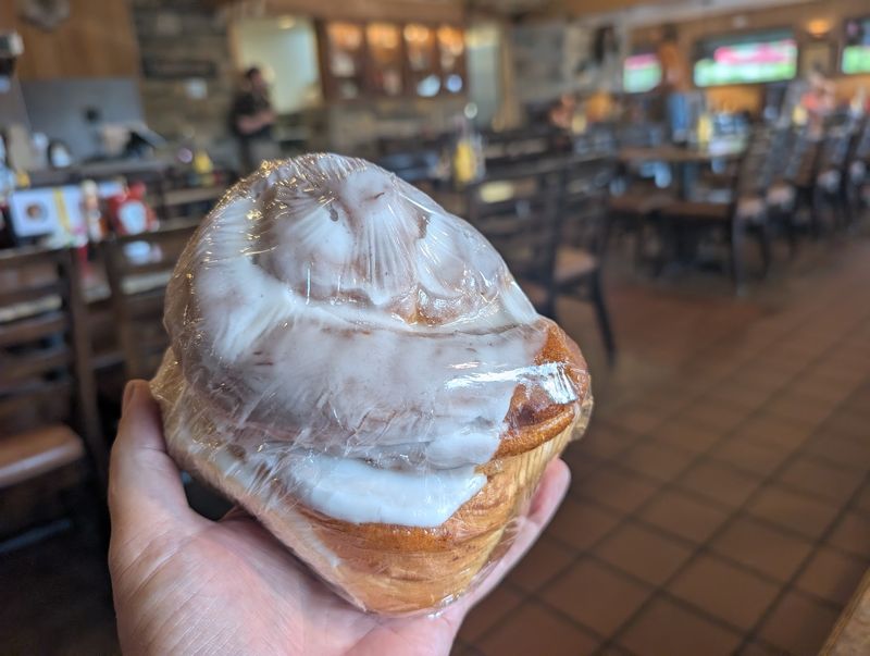 The Giant Cinnamon Roll Earns Its Own Spotlight